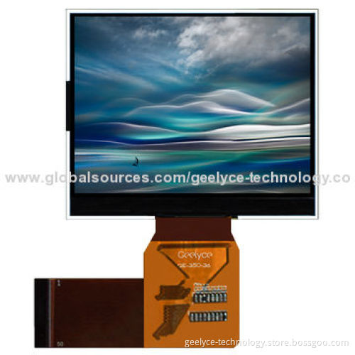 3.5-inch LCD Panel with 320 RGB x 240P Resolution, 8/16-bit RGB InterfaceNew